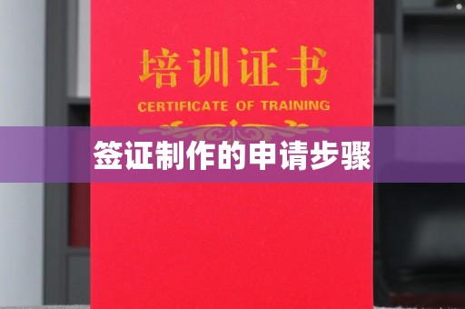 道滘签证制作的申请步骤