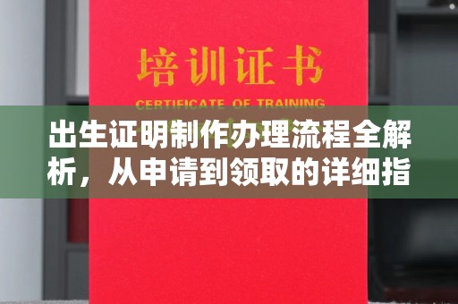 道滘出生证明制作办理流程全解析，从申请到领取的详细指南